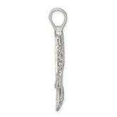 925 Sterling Silver Nefertiti Pendant with Polished Anti-Tarnish Finish